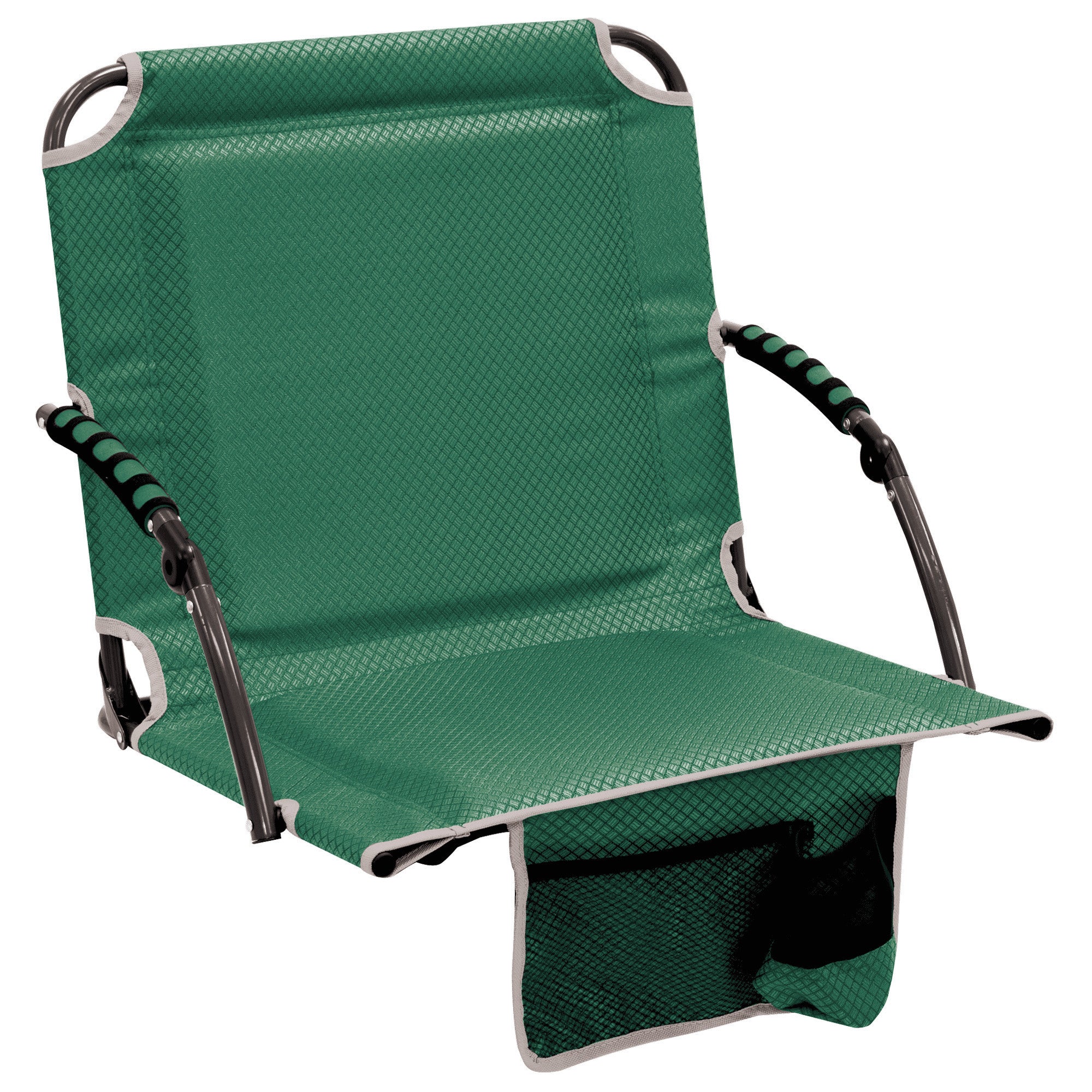 Bleacher Boss Folding Stadium Seat with Armrests & Cupholder