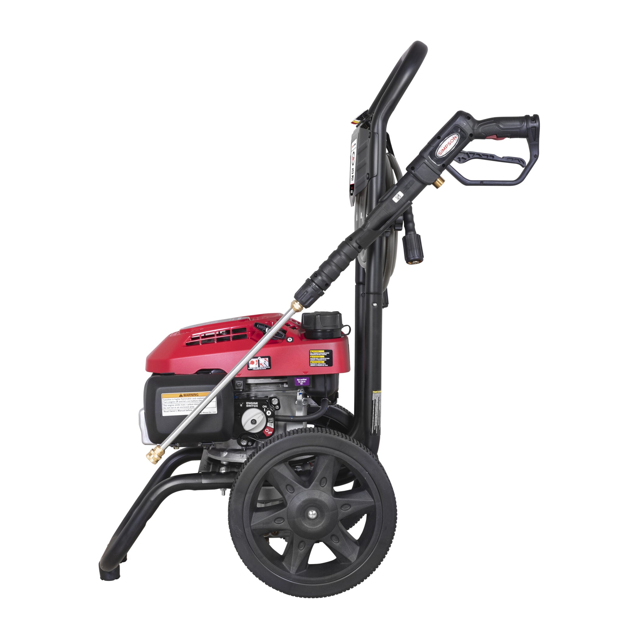 Simpson 3300 PSI at 2.4 GPM HONDA GCV200 with OEM Technologies Axial Cam Pump Cold Water Premium Residential Gas Pressure Washer (Refurbished)