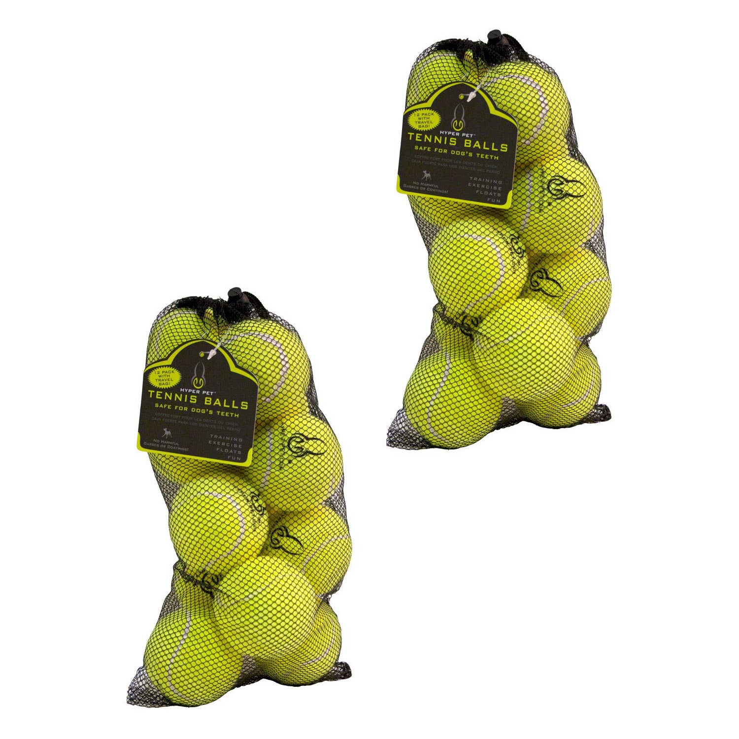 Hyper Pet Tennis Balls for Dogs - 24 Pack 2.5"