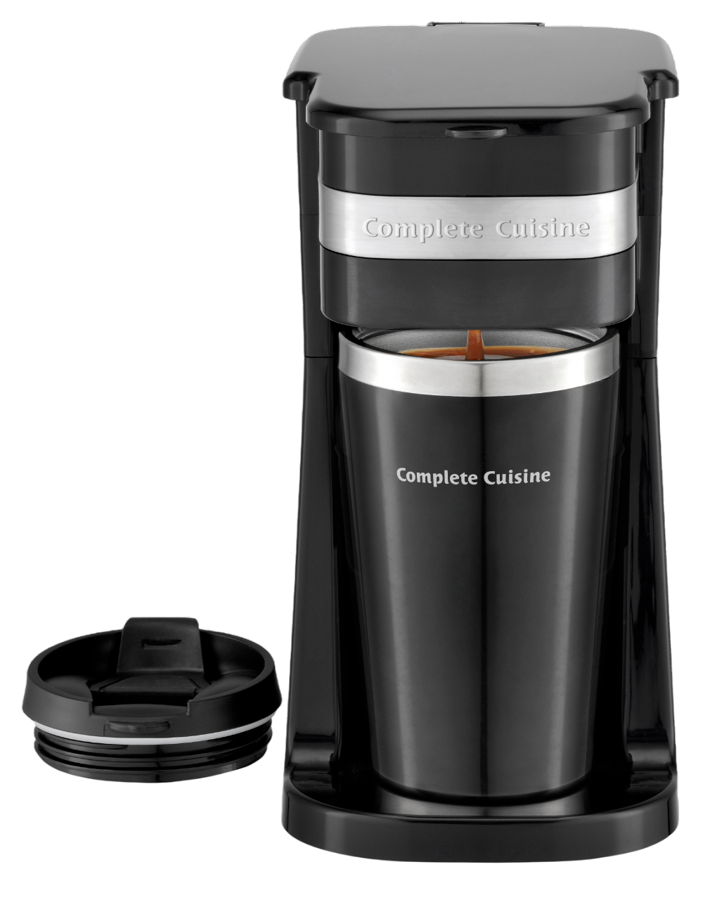 Complete Cuisine Single Serve Coffee Maker & Travel Mug