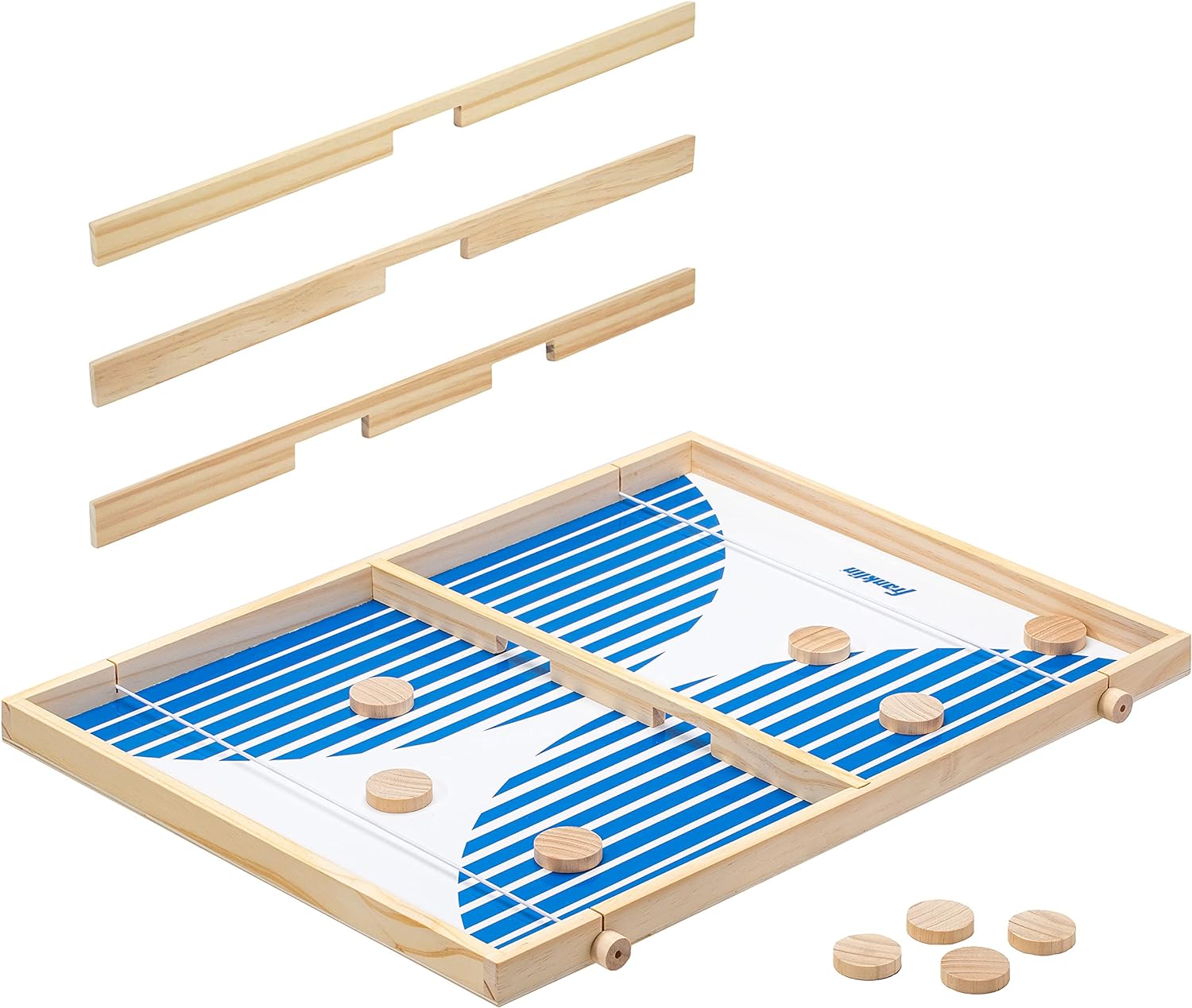 Franklin Sports XL Sling Puck Tabletop Hockey Game - Fast Puck Slinging Game for All Ages