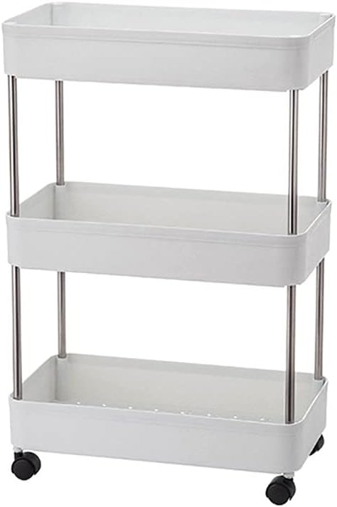 ATHOME 3-Tier Rolling Storage Cart