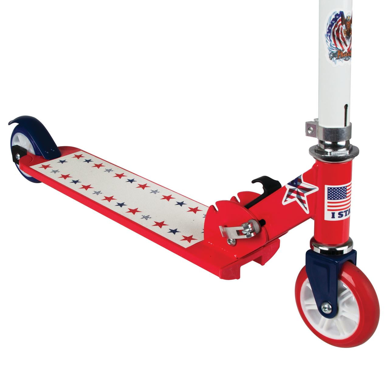 Pulse Performance Products Patriotic "Decorate Your Own" Kick Scooter