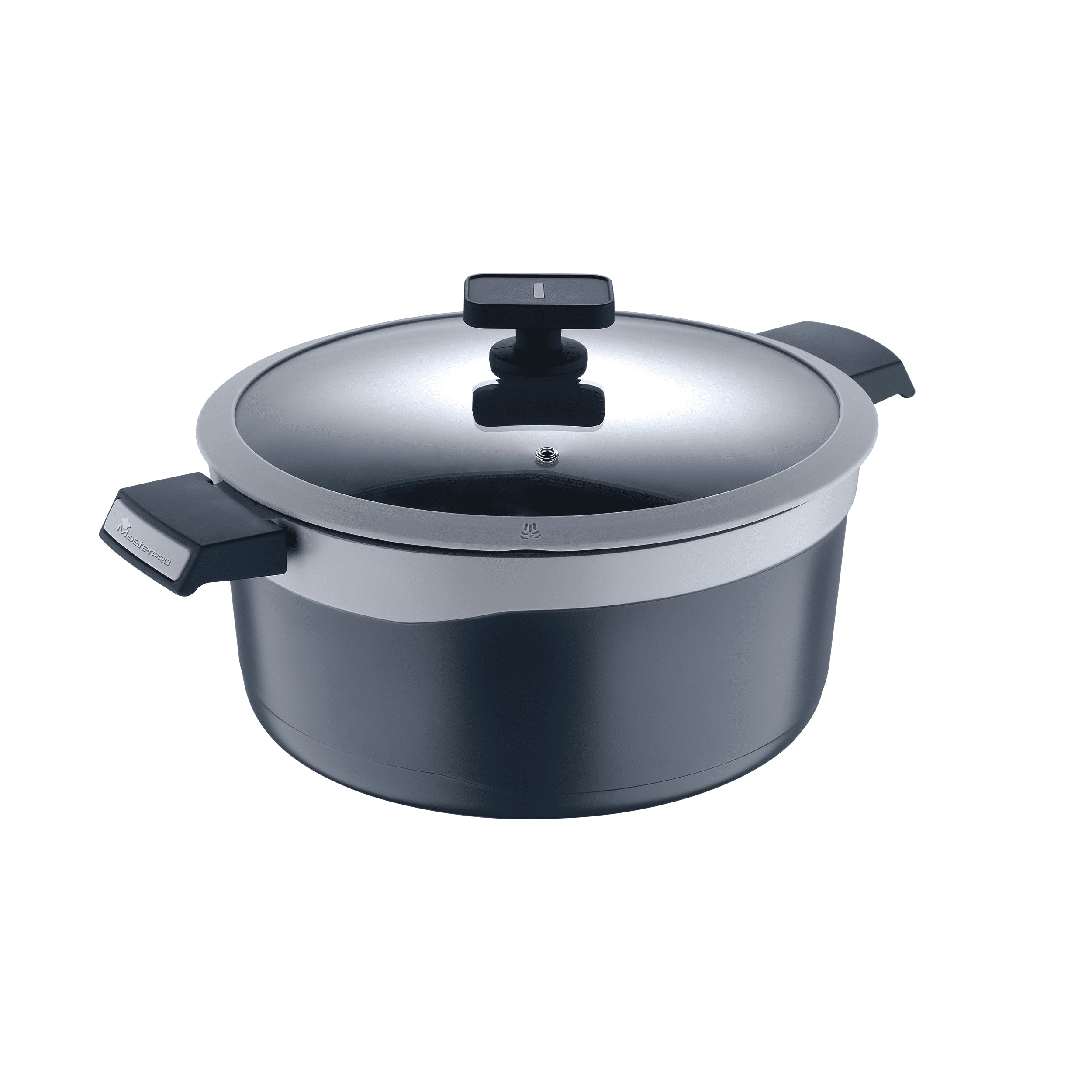 Gastro Ceramic by MasterPRO - 4.8Qt Cast Aluminum Dutch Oven