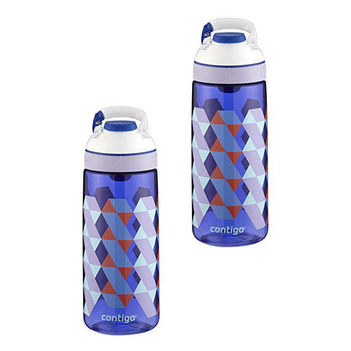 Contigo AUTOSEAL 20 oz Water Bottle, 2 Pack