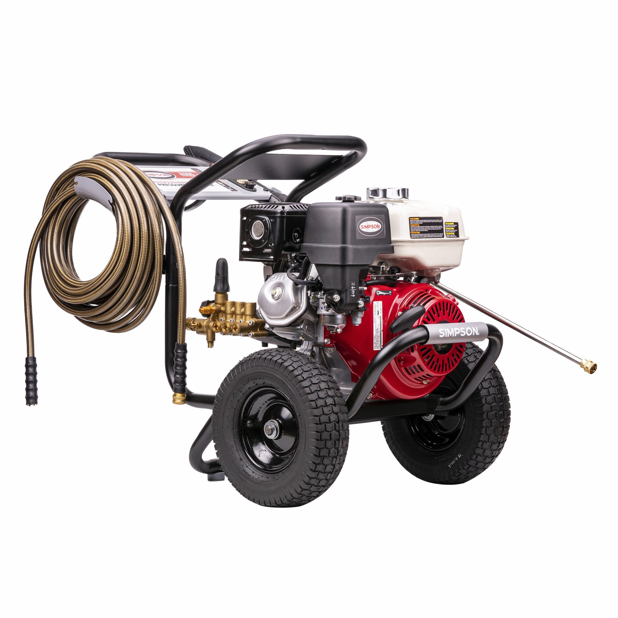 Simpson 4000 PSI at 3.5 GPM HONDA GX270 with AAA Triplex Pump Cold Water Professional Gas Pressure Washer (Refurbished)