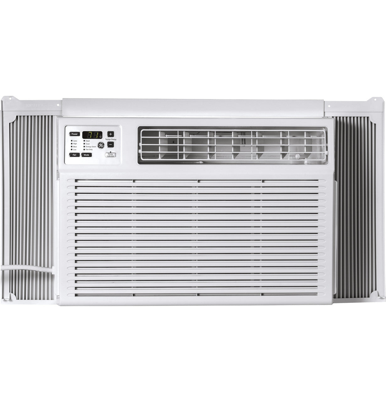 GE 18,000 BTU Heat/Cool Electronic Window Air Conditioner for Extra-Large Rooms up to 1000 sq. ft. (Refurbished)