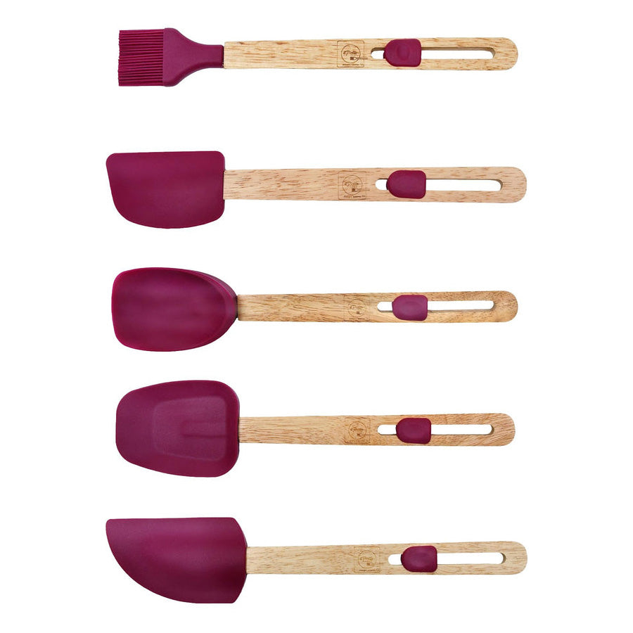 il Piatto Pieno Silicone Kitchen Tools, Heat resistant up to 465F/240C.