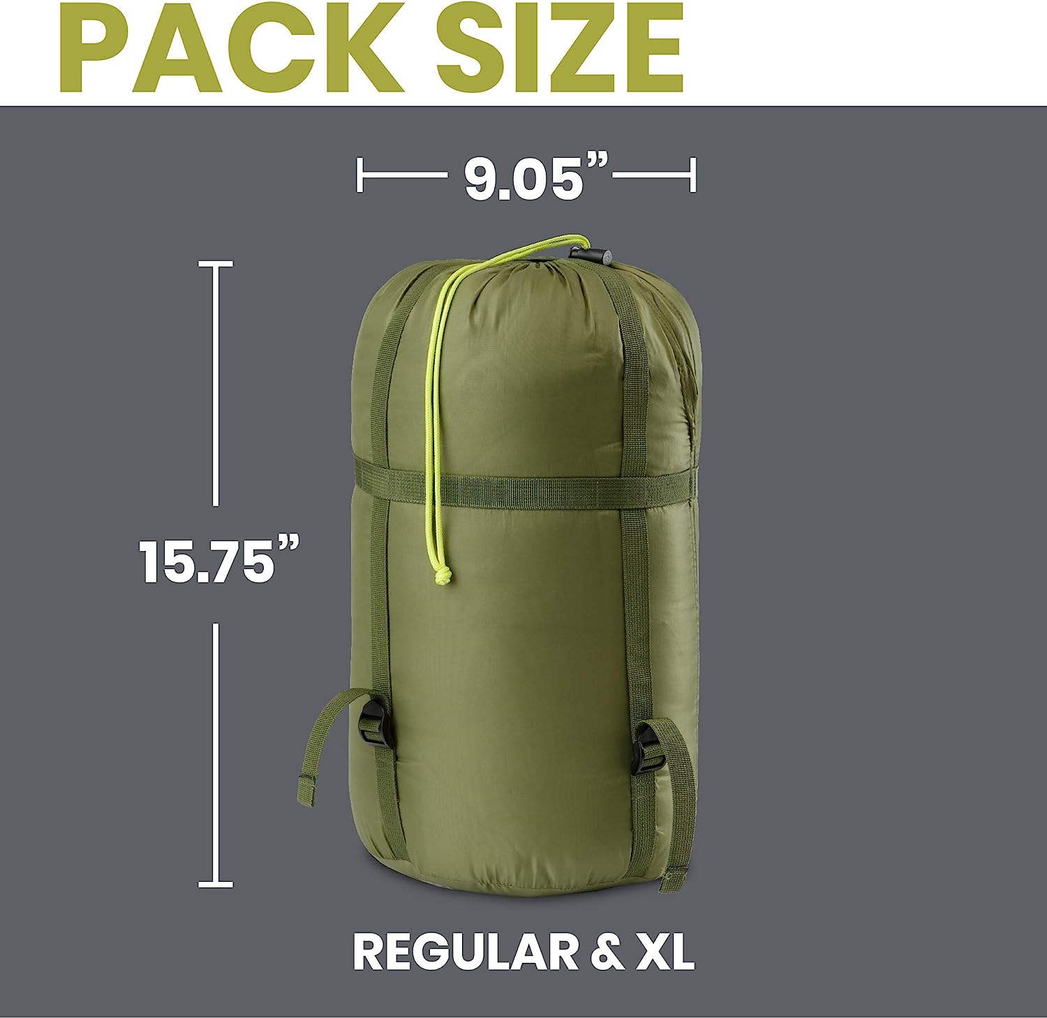 Outdoor Products 40F Rectangular Sleeping Bag Regular Length/Extra-Long