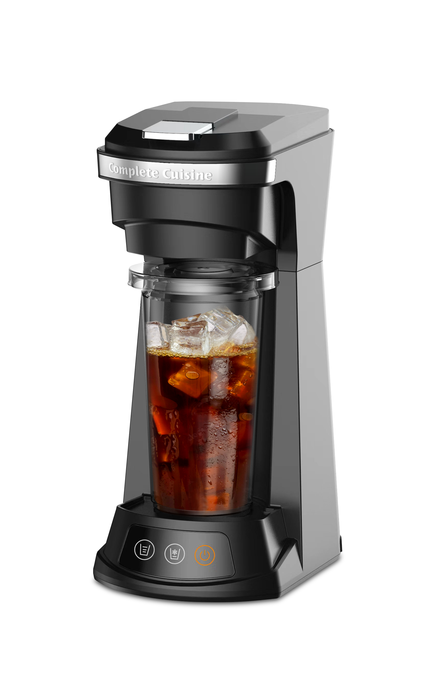 Complete Cuisine 4-in-1 Single Serve Coffee Maker Hot & Iced/Pod & Scooped