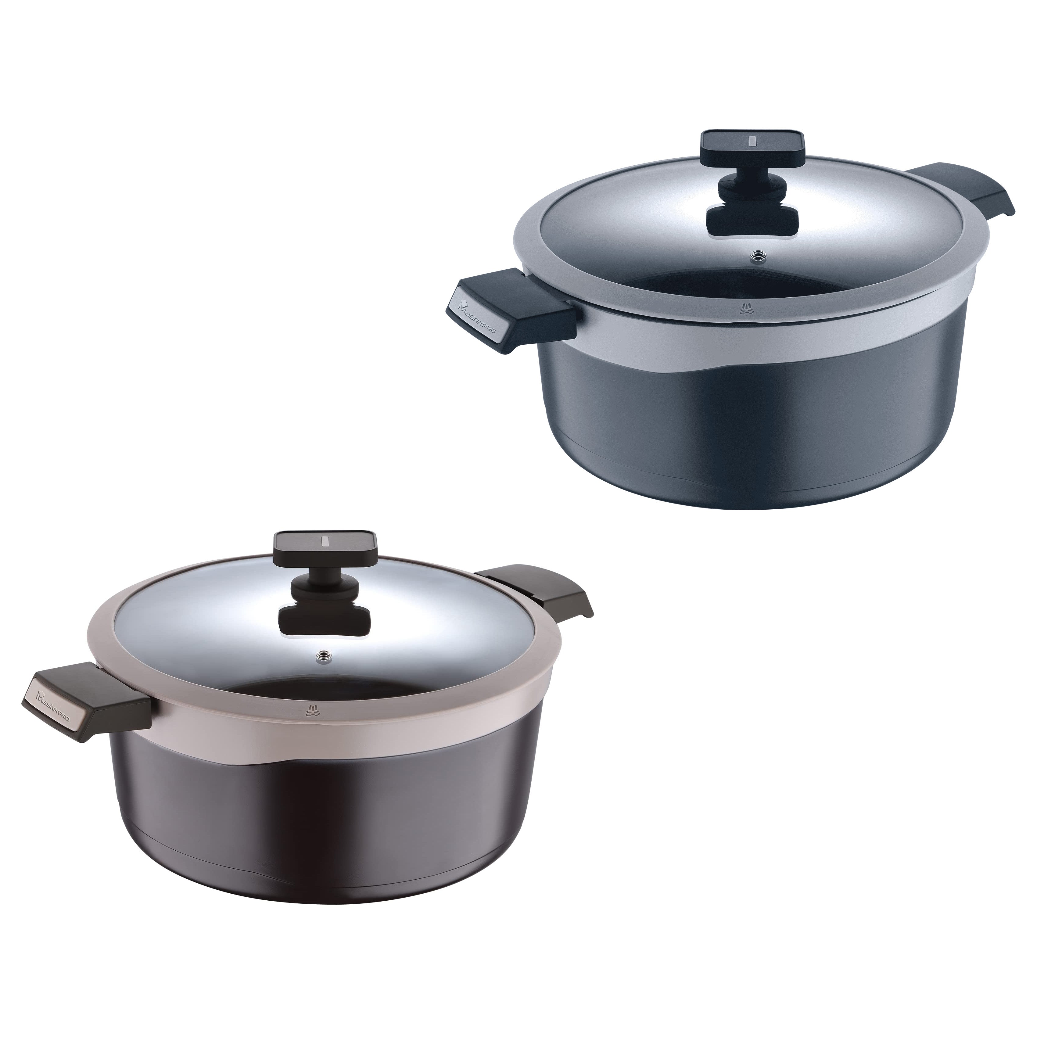 Gastro Ceramic by MasterPRO - 4.8Qt Cast Aluminum Dutch Oven