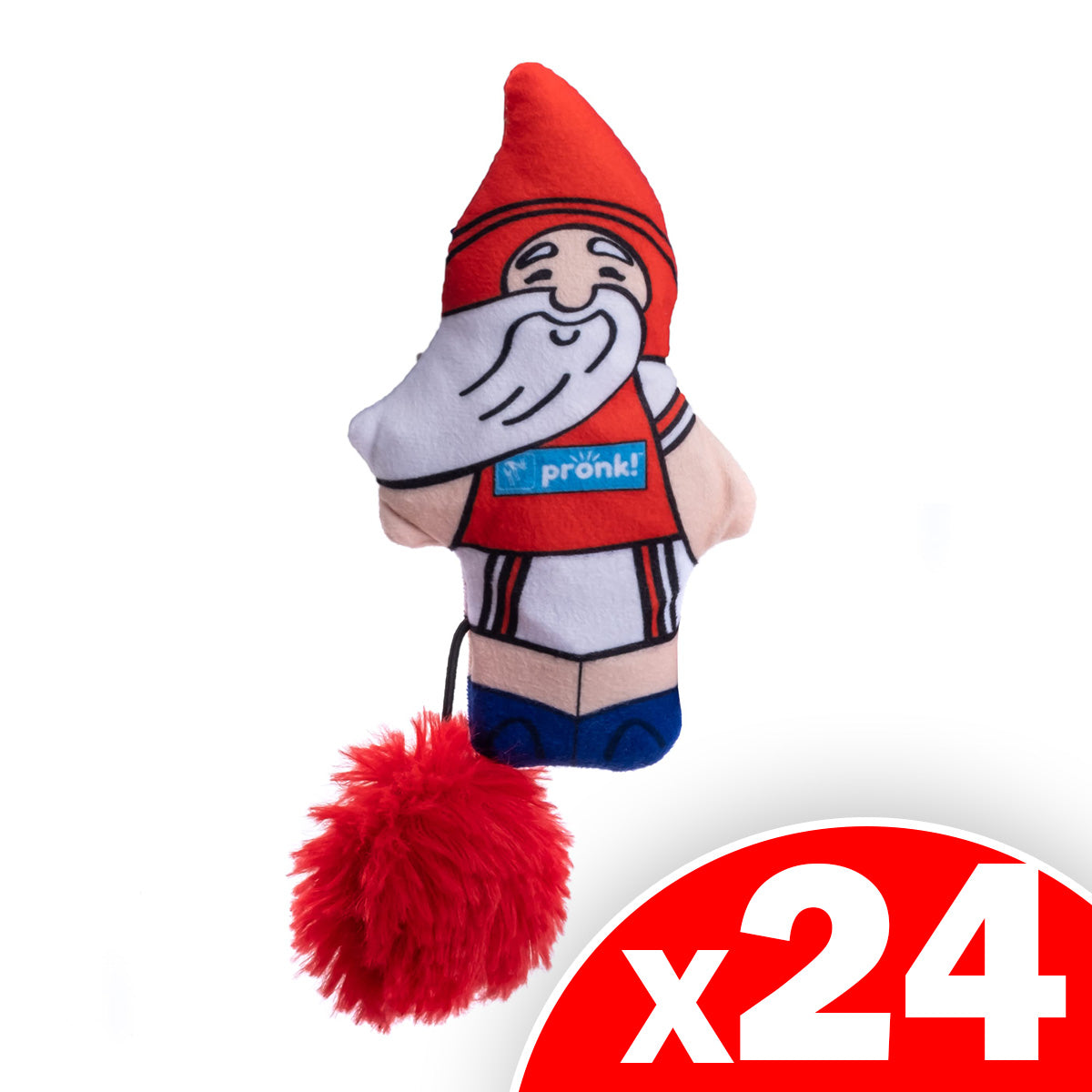 Pronk! Goal Soccer Player Garden Gnome, 24 Pack