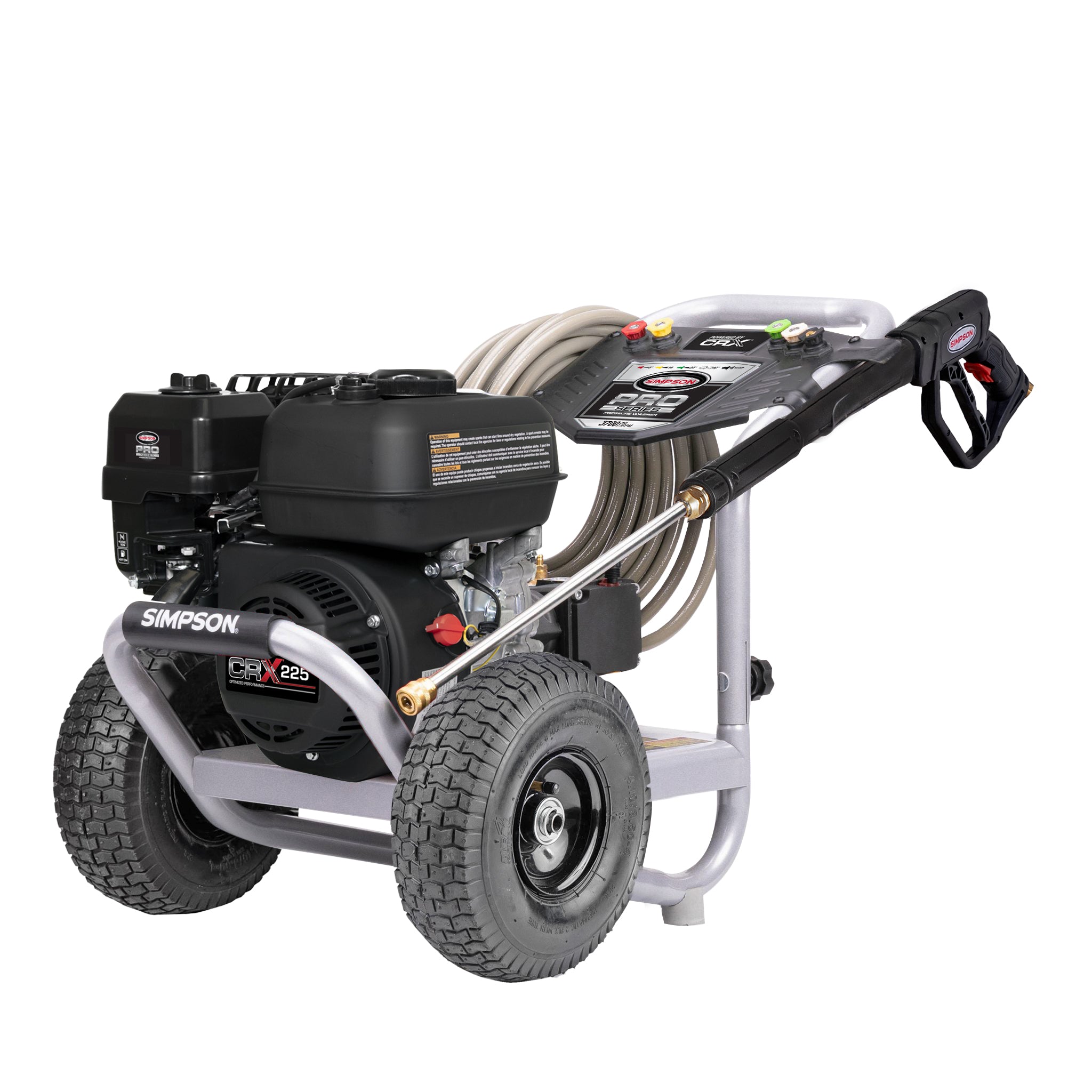 Simpson 3700 PSI at 2.5 GPM CRX 225 AAA Triplex Pump Cold Water Professional Gas Pressure Washer (Refurbished)