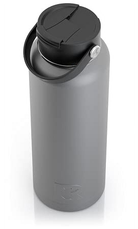 RTIC 40 oz Vacuum Insulated Stainless Steel Water Bottle, Graphite