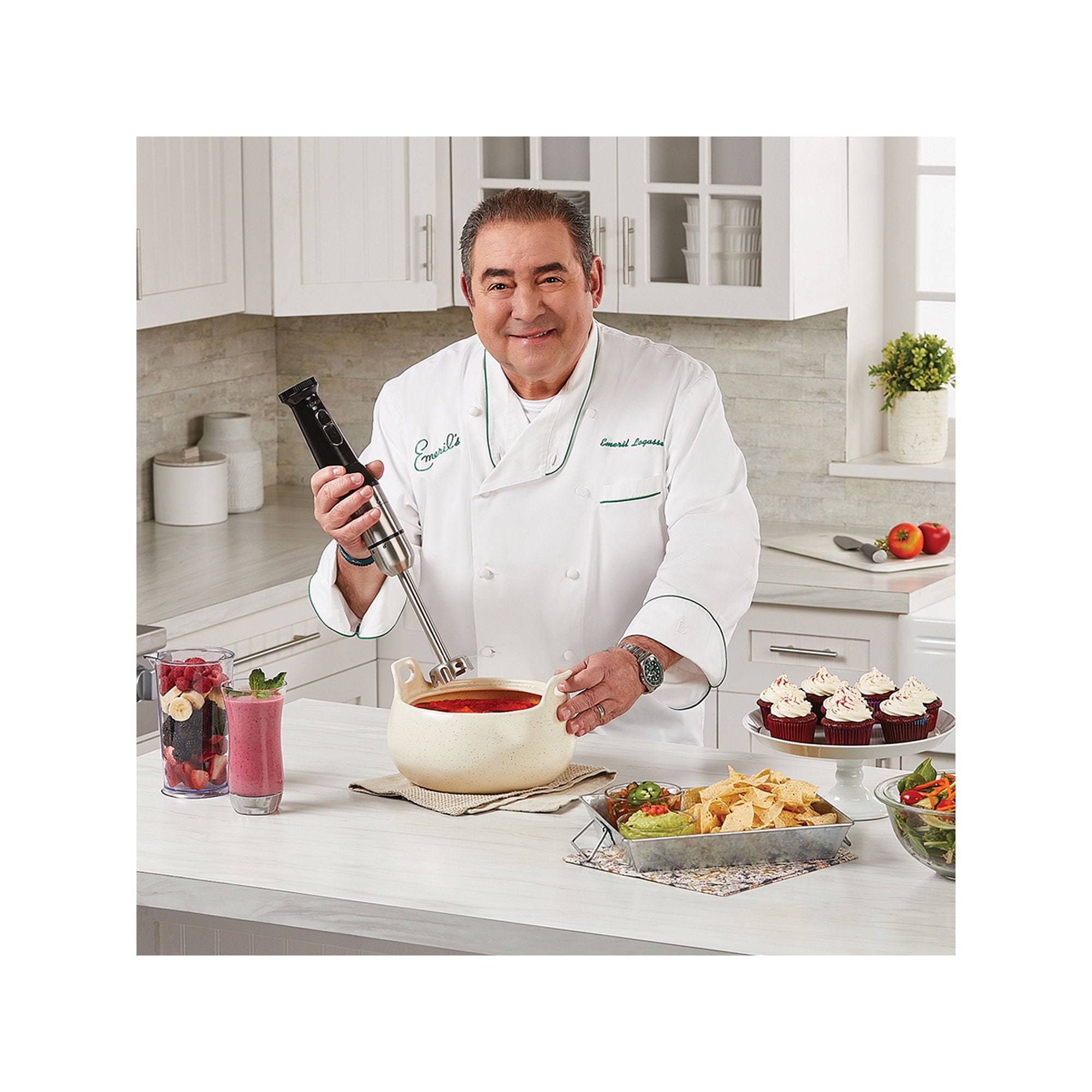 Emeril & Lagasse Blender & Beyond with Accessories, Rechargeable