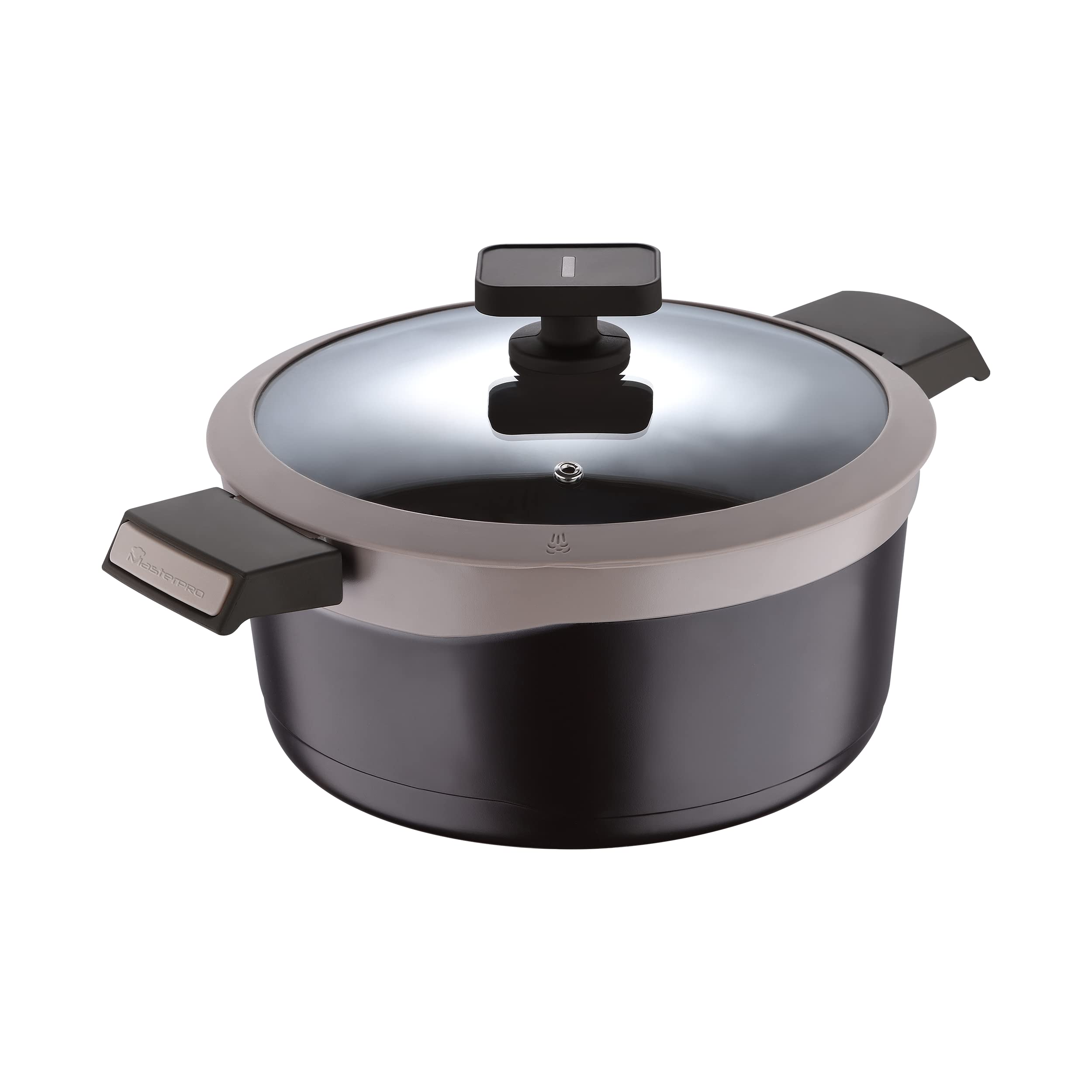 Gastro Ceramic by MasterPRO - 4.8Qt Cast Aluminum Dutch Oven