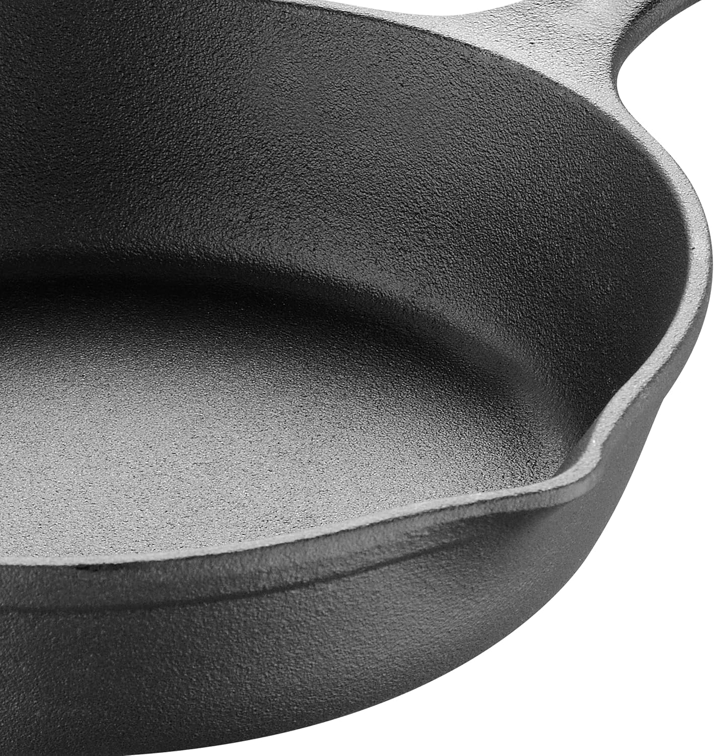 BBQ by MasterPRO - Pre Seasoned Cast Iron Fry Pan, 8 Inch