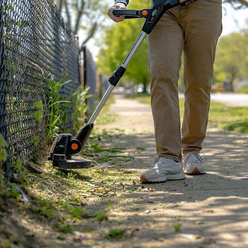 Scotts 24V Lithium String Trimmer with Blower Combo