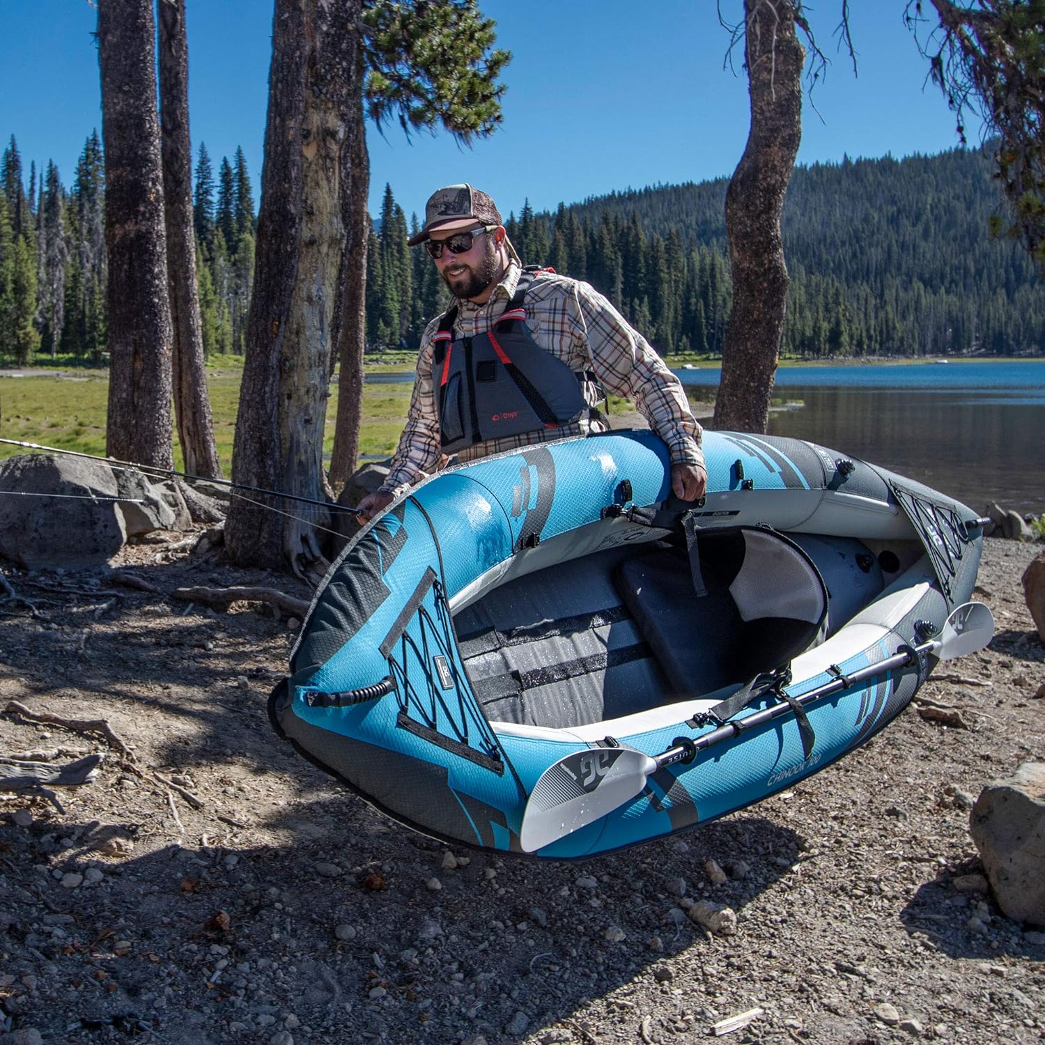 AQUAGLIDE Chinook 100 Kayak with Pump