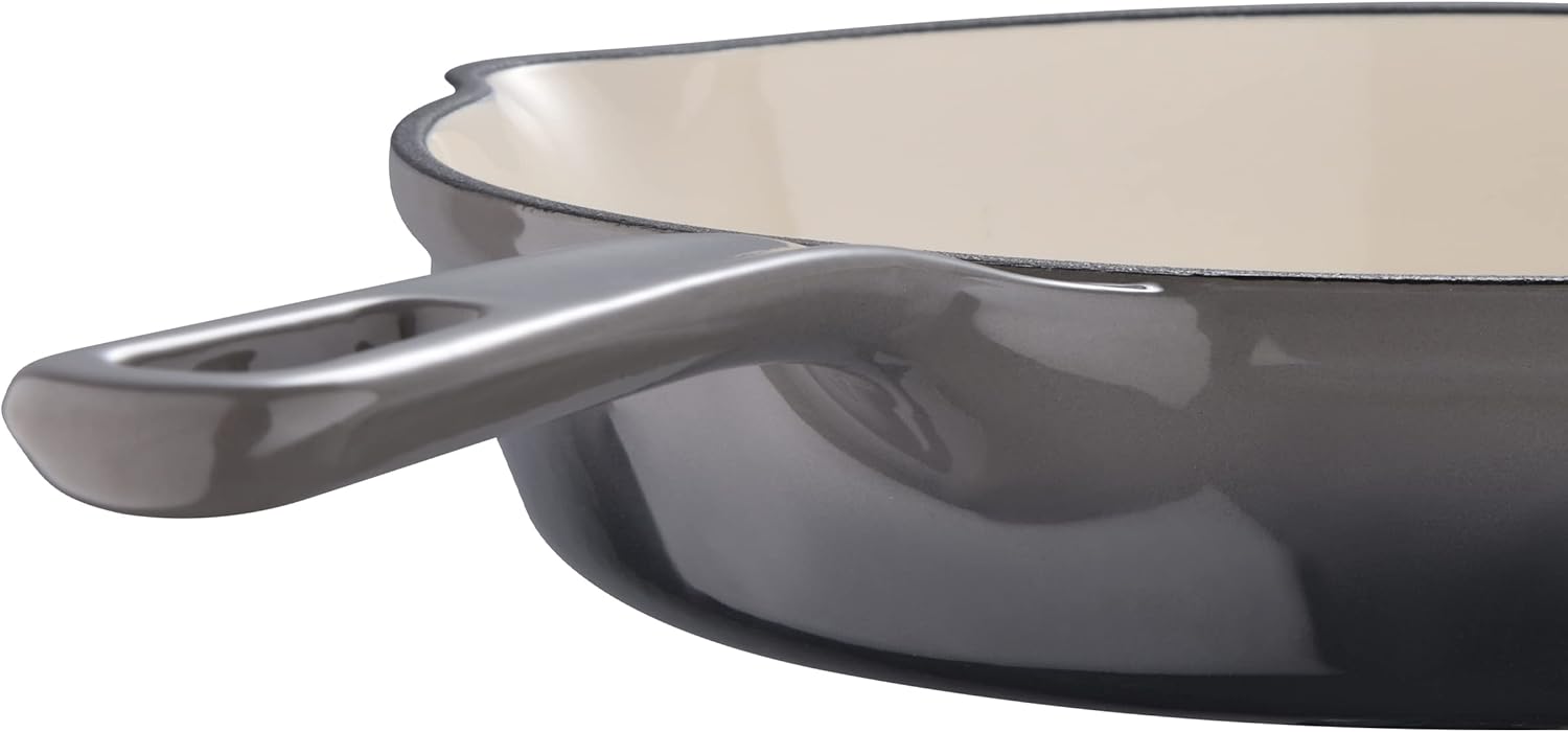 Legacy by MasterPRO - 10" Legacy Enamel Cast Iron Fry Pan, Fog