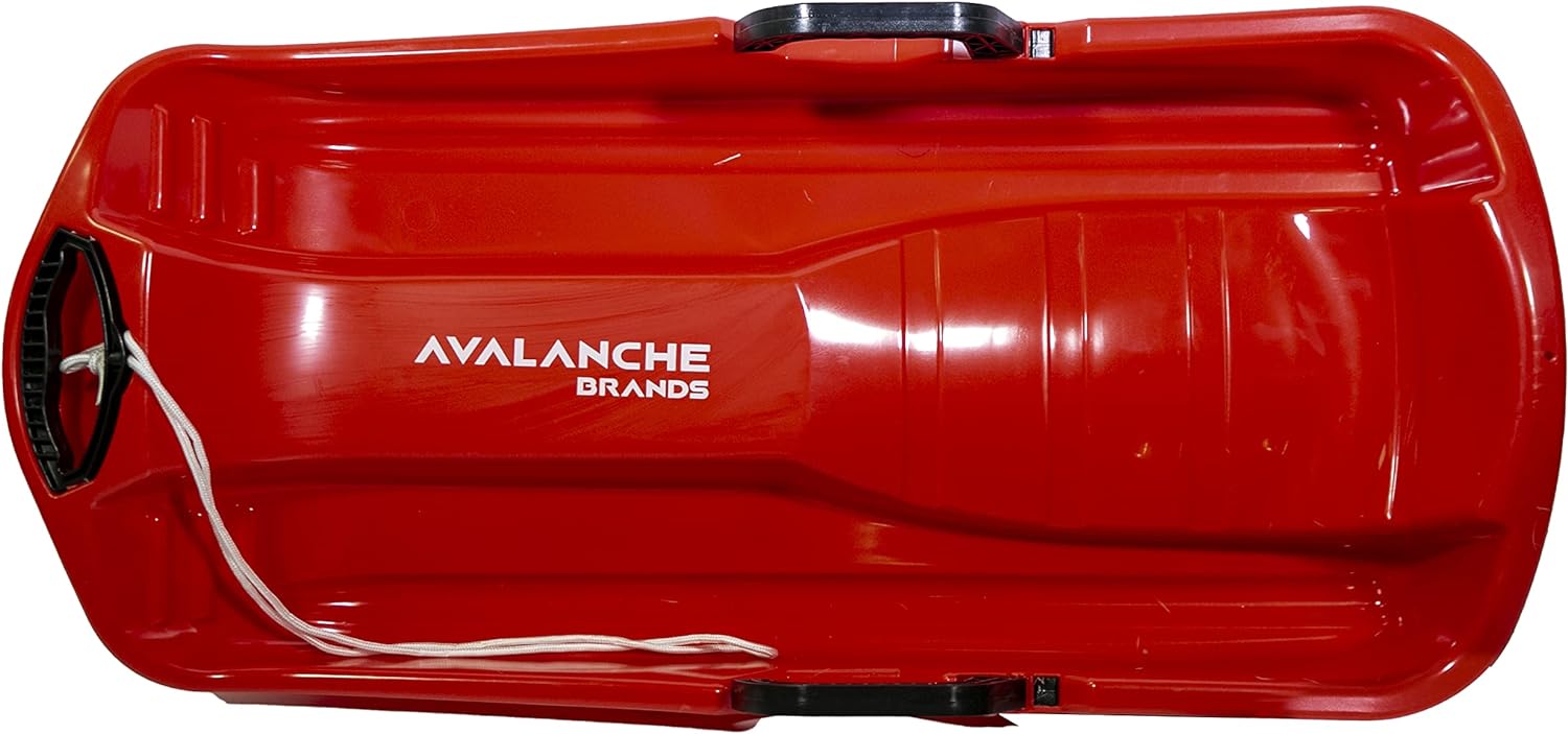 Avalanche Brands Downhill Kids Snow Sled with Brake