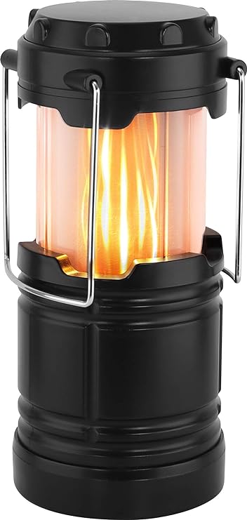 Woodland Creek Amazing 2 in 1 Flaming Fire and Cold Ice Lanterns, Set of 2