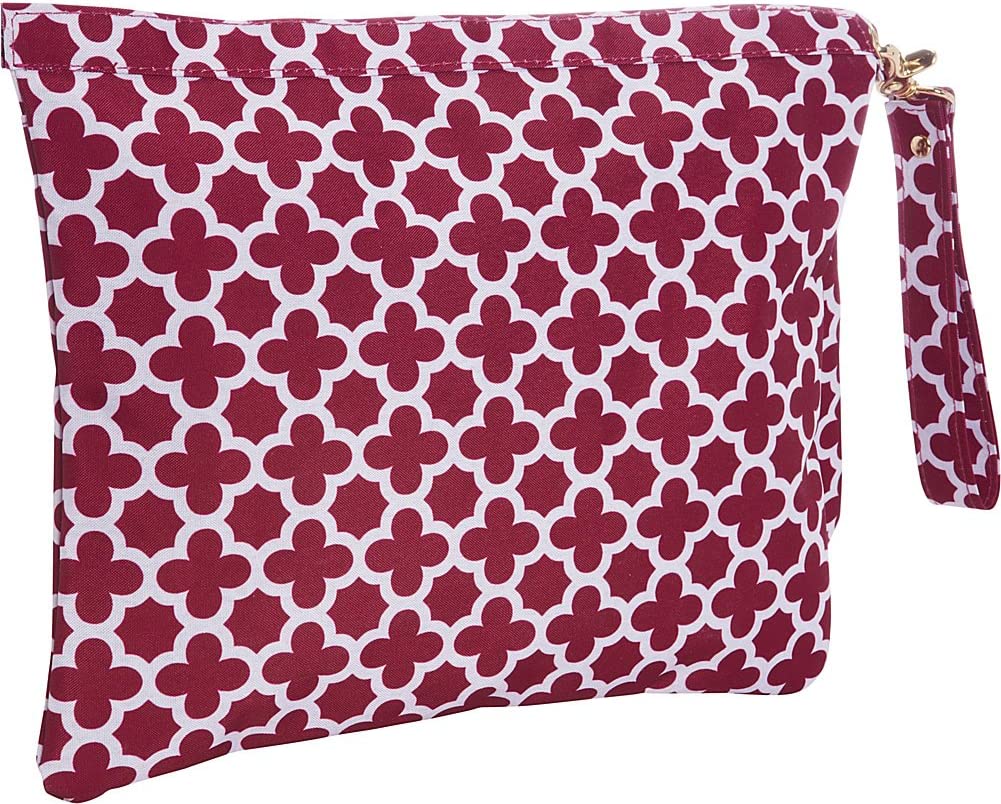 Jenni Chan Aria Broadway Clutch 3-Piece Set, Cranberry, Green or Grey