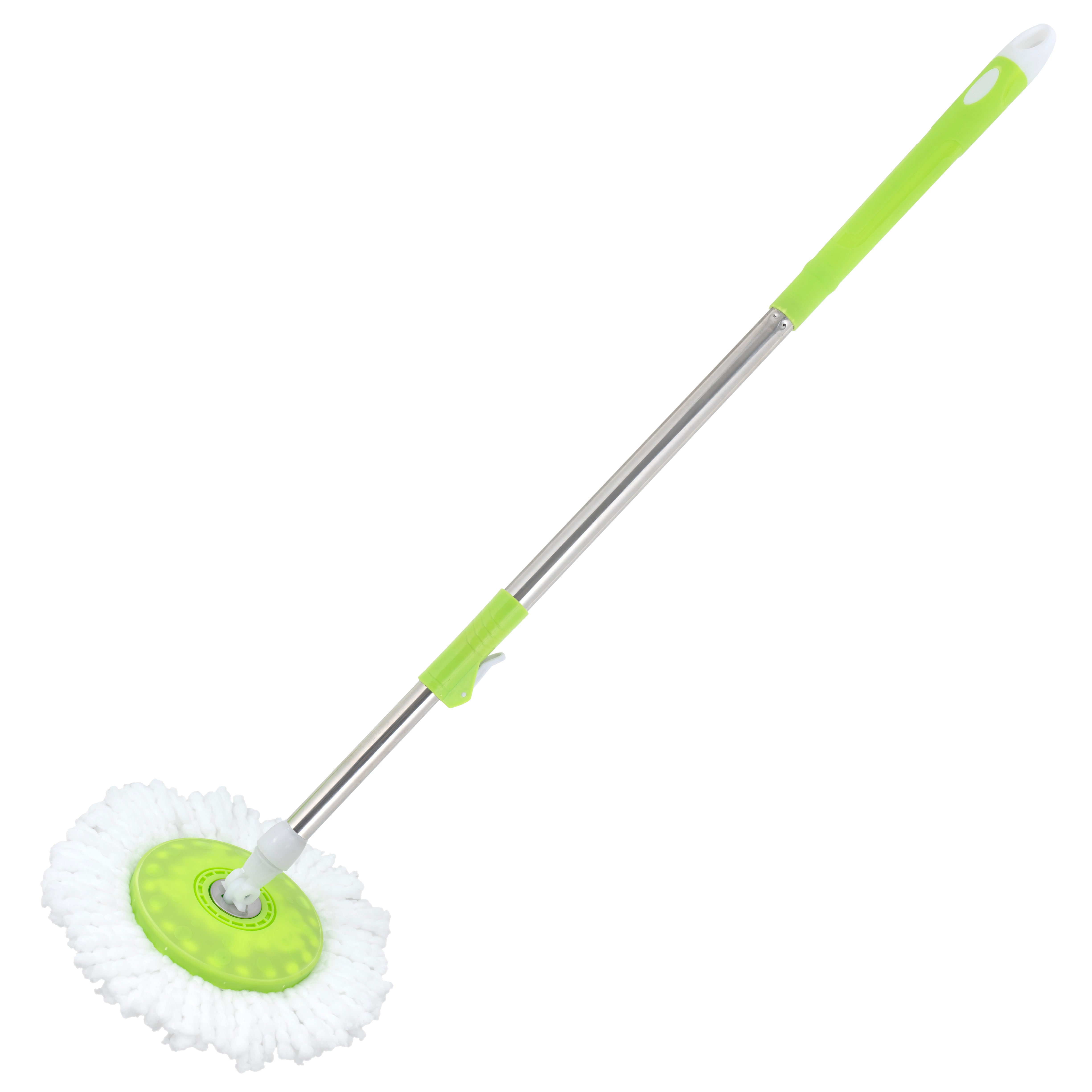 Neat-Living Extendable Spin Mop & Bucket Set with 2 Mop Heads