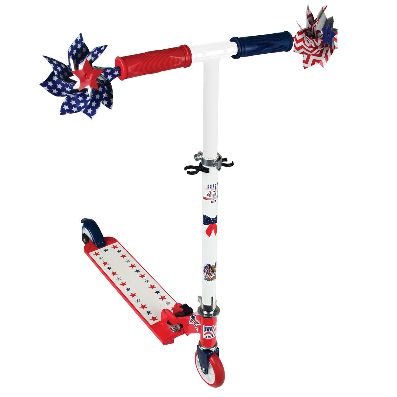 Pulse Performance Products Patriotic "Decorate Your Own" Kick Scooter