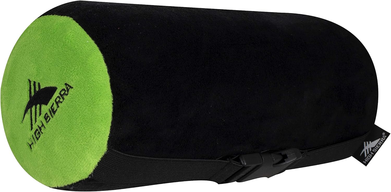 High Sierra Memory Foam Neck Roll Travel Pillow