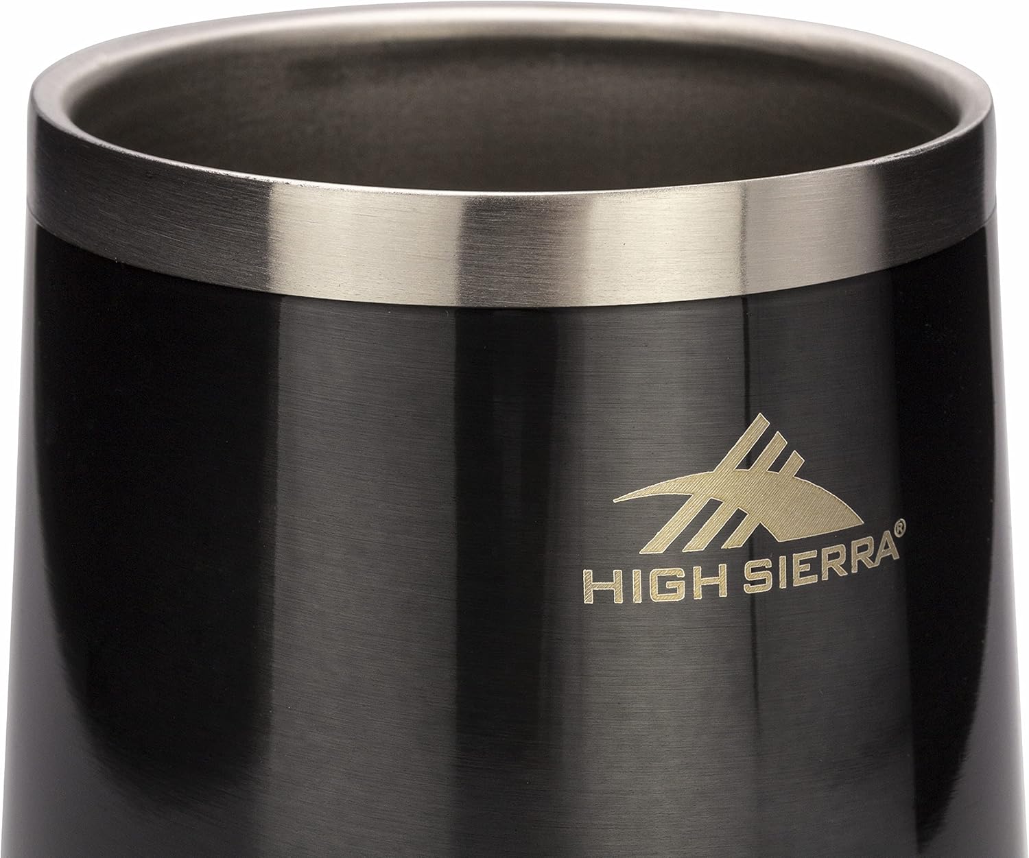 High Sierra 12 oz Wine Tumbler with Lid, 2 Pack