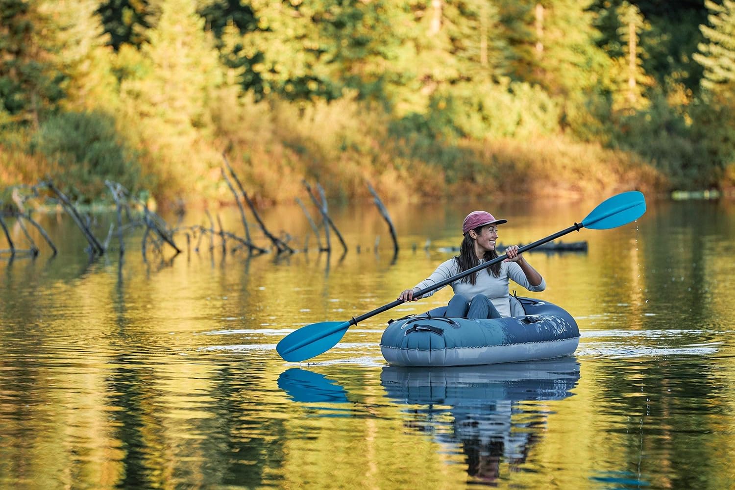 Aquaglide Backwoods Purist 65 Inflatable Kayak