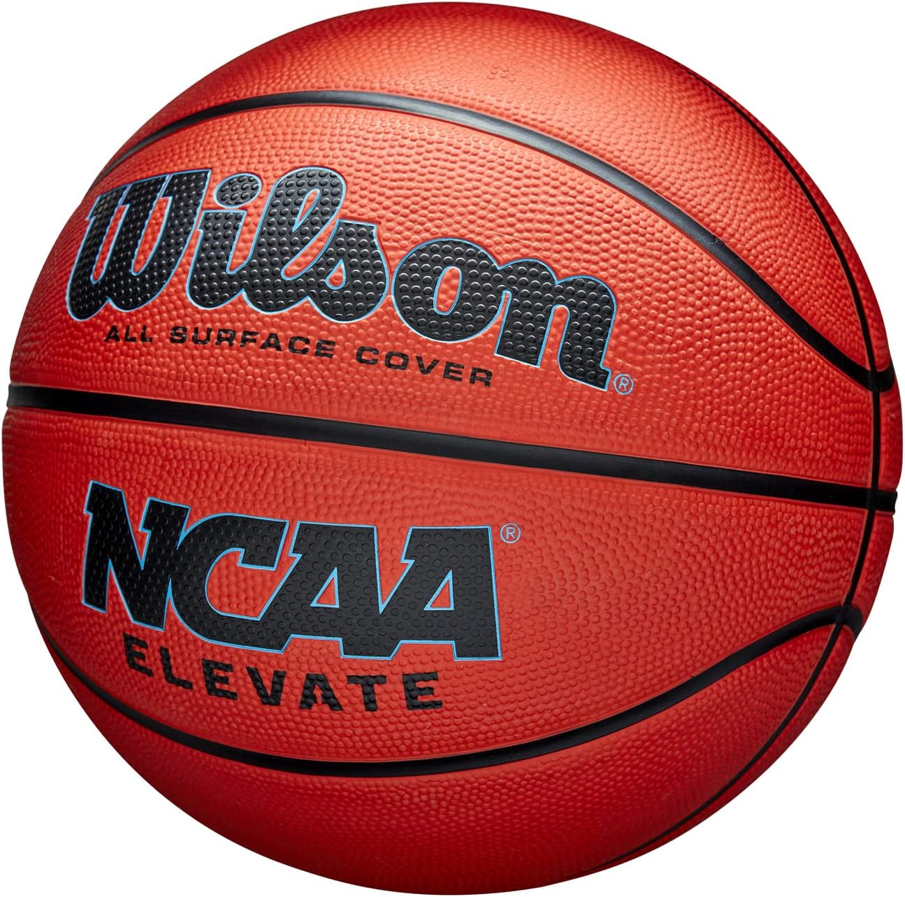 WILSON NCAA Elevate Basketball, Size 5 (27.5in), Orange