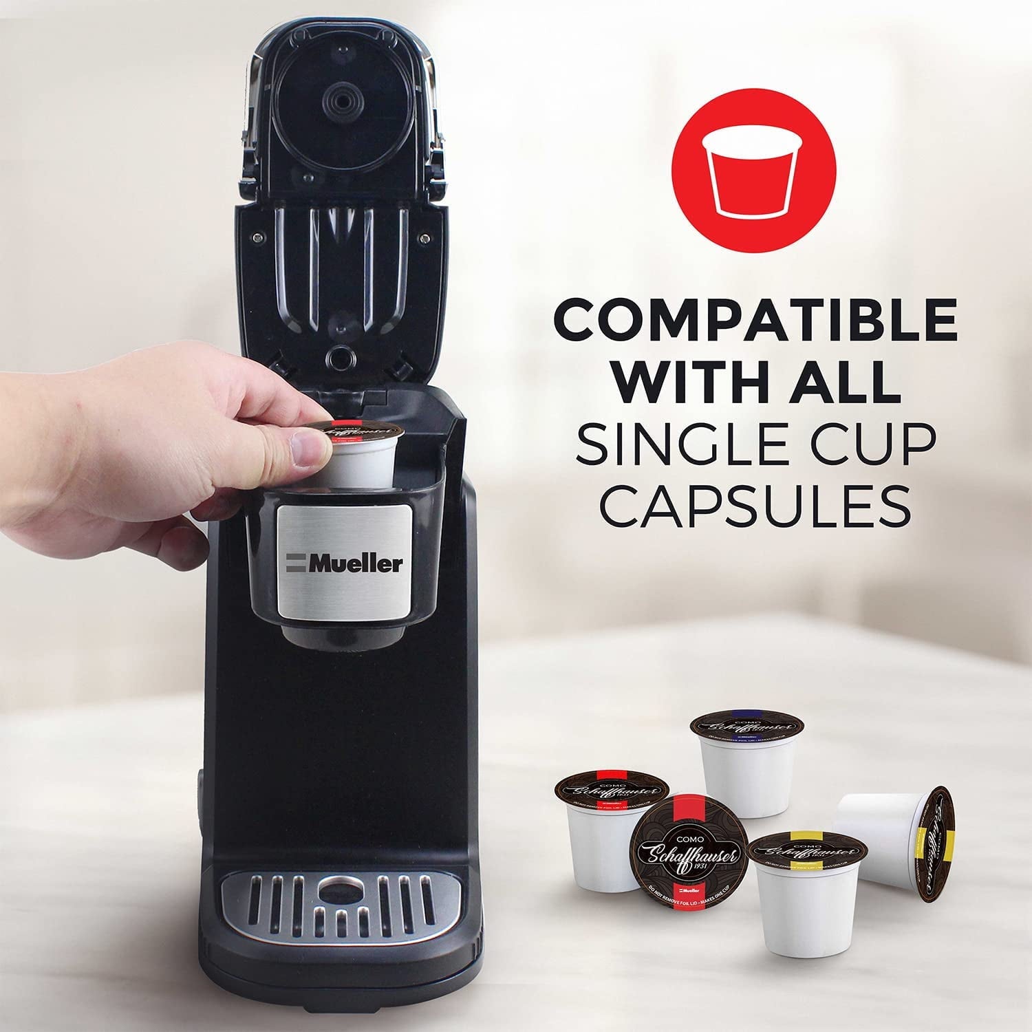 Mueller Ultimate Single Serve Coffee Maker Personal Coffee Brewer